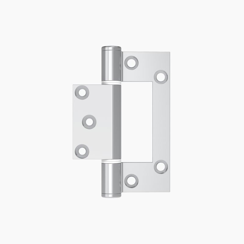 Aluminium Fast Fix Tapered Hinge 100x68x2.6mm NA