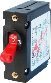 Circuit Breaker AA1 Toggle 5A Red