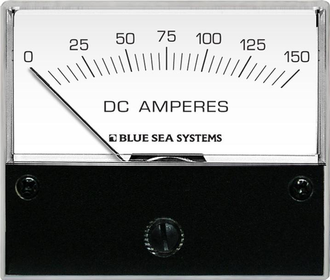 Ammeter DC 0–150A + Shunt