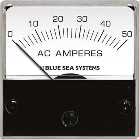 Ammeter Micro AC 0–50A + Coil