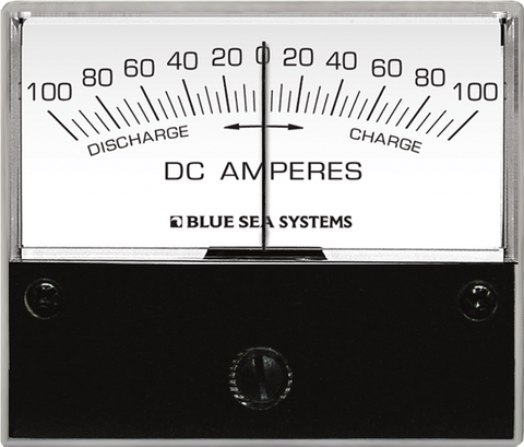 Ammeter DC 100–0–100A w/Shunt