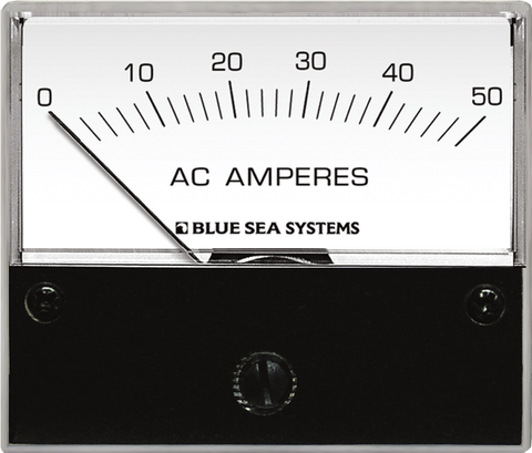 Ammeter AC 0–50A + Coil