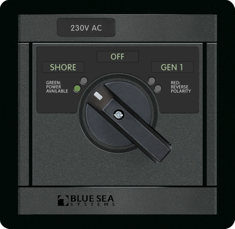 Panel 360 Rotary 230V 65A Off+2 Sources
