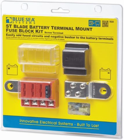 ST Blade Batt Term Mount Fuse Block Kit