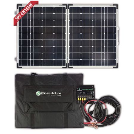 Enerdrive Folding Solar Kit - 160w (No Regulator)