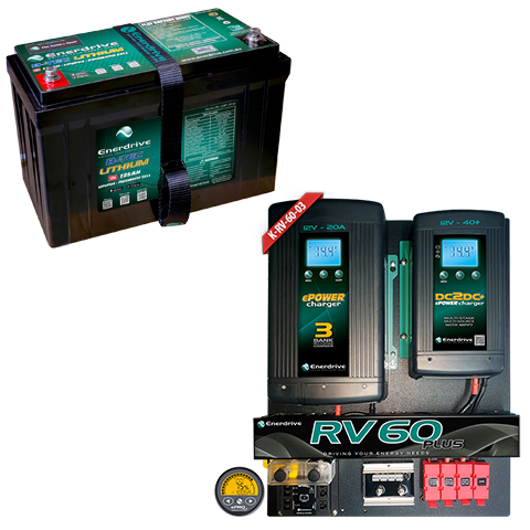 RV60-03 PLUS Board inc 125Ah BTEC Bundle