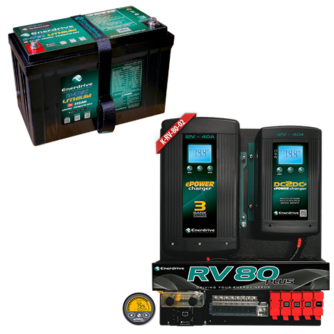 RV80-02 PLUS Board inc 125Ah BTEC Bundle
