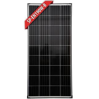 Enerdrive Solar Panel - 190w Mono Black Frame