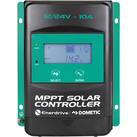 Enerdrive MPPT Solar Controller w/Display - 10Amp 12/24V