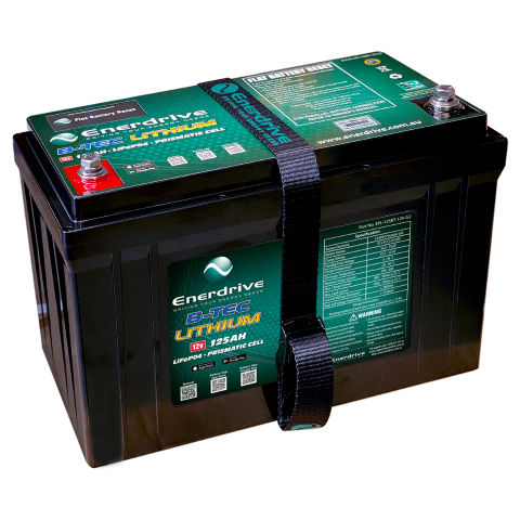 B-TEC 125amp / 12v LiFePO4 Battery Gen2