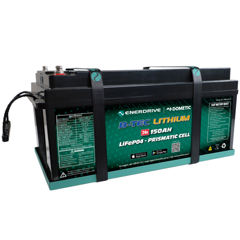 B-TEC 150amp / 24v LiFePO4 Battery Gen2