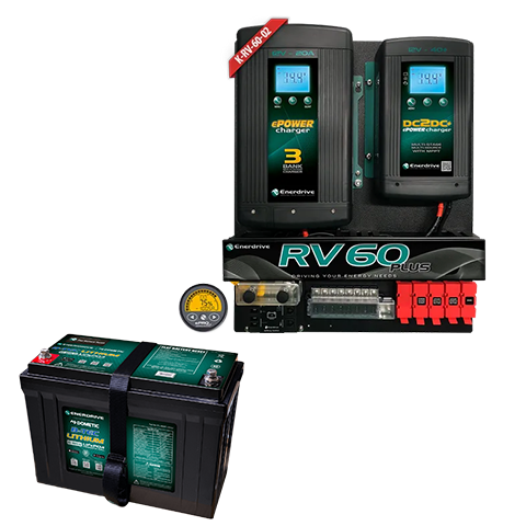 RV60-02 PLUS Board inc 100Ah BTEC Bundle