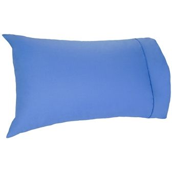 PILLOWCASE 250TC SAPPHIRE BLUE STANDARD