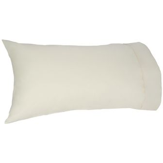 PILLOWCASE 250TC CREAM KING