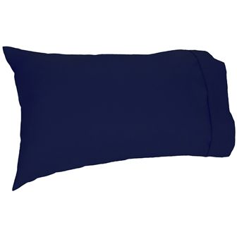 PILLOWCASE 250TC NAVY STANDARD