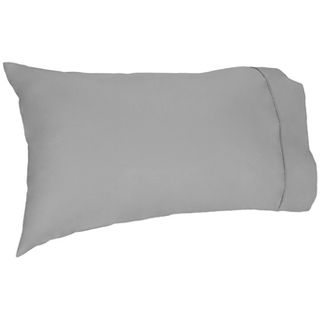 PILLOWCASE 250TC PEWTER STANDARD