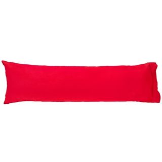 PILLOWCASE 250TC FIRE RED BODY