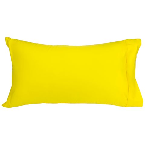 PILLOWCASE 250TC YELLOW KING