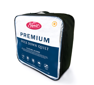 ER QUILT WHITE DUCK 80% DOWN QUEEN