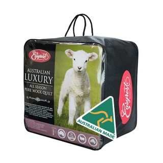 ER WOOL 100% QUILT 300GSM QUEEN