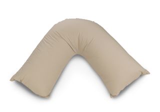 V SHAPE PILLOW OYSTER