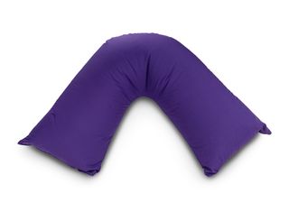 V SHAPE PILLOW PURPLE