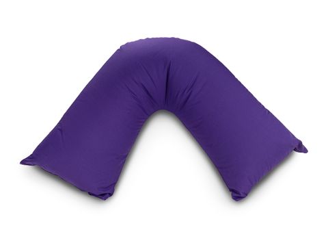 V SHAPE PILLOW PURPLE