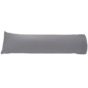 PILLOWCASE 250TC PEWTER BODY