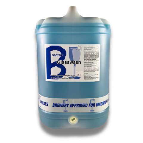 BRACTON GLASSWASH (BLUE) CONCENTRATE (25LTR)