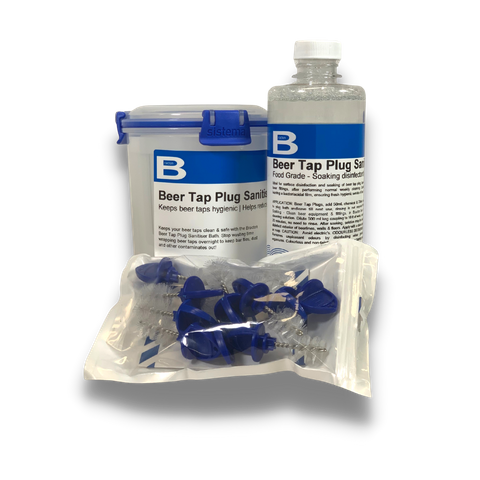 BRACTON KLEENPLUG KIT / 10 PLUGS / CONTAINER / DISINFECTANT