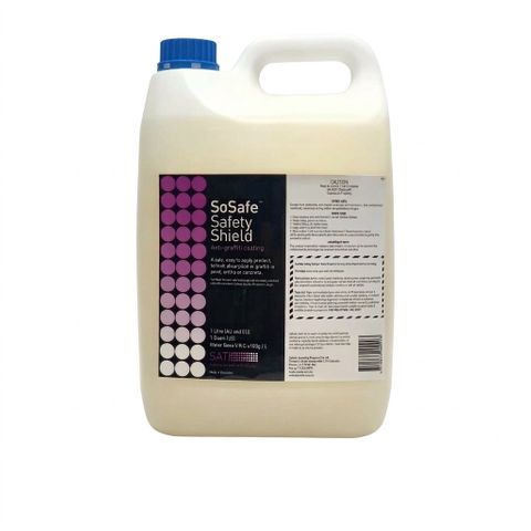 GRAFFITI REMOVAL So Safe SAFETY SHIELD 5LT