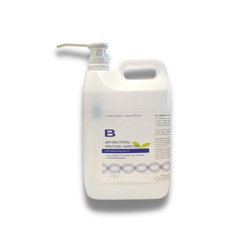 BRACTON HAND SANITISER ANTI BACTERIAL-VIRUCIDAL GEL (3X5LTR) W/PUMP