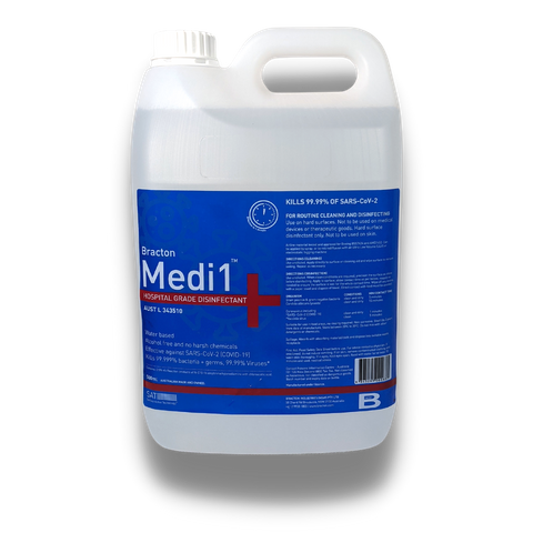 MEDI 1 Bracton Surface Sanitiser H/GRADE DIS 3X5LT Perfumed