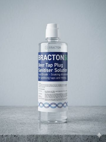 GENERAL CLEANING BRACTON BEER TAP PLUG SANI SOLUTION 12X500ML