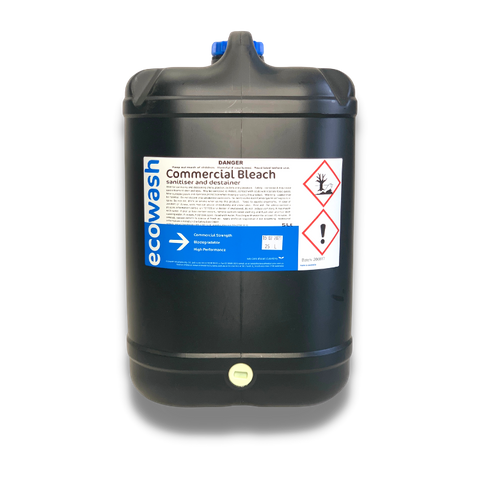 GENERAL CLEANING COMMERCIAL BLEACH 25LTR