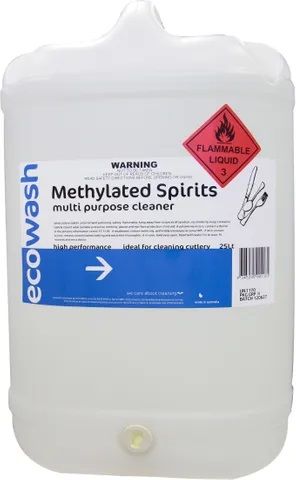 GENERAL CLEANING METHYLATED SPIRITS 25LTR