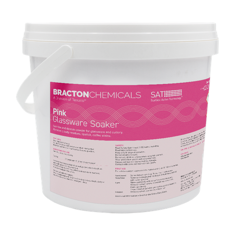 BRACTON PINK GLASS SOAKER