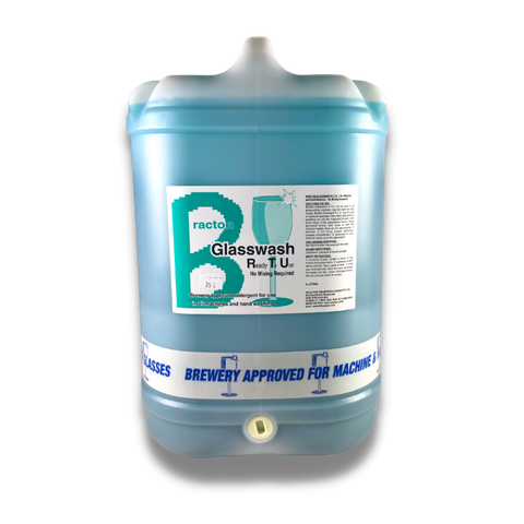 BRACTON GLASSWASH (GREEN) READY TO USE (25LTR)