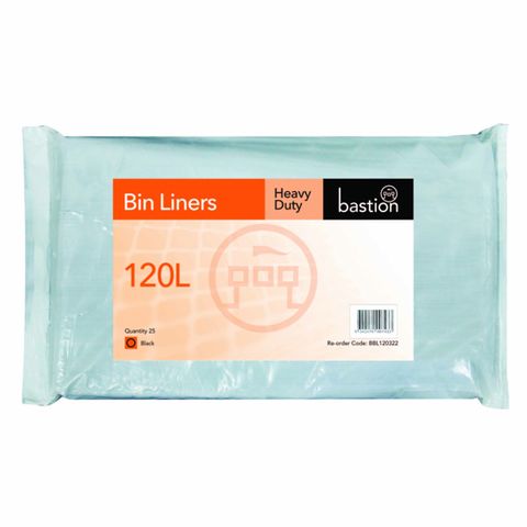 GARBAGE BAGS H/DUTY 120LTR (200/CTN)