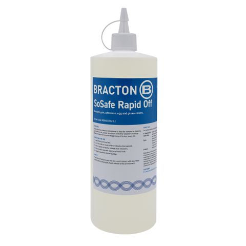 GRAFFITI REMOVAL RAPID OFF ADHESIVE/GUM REMOVER 10X1LTR