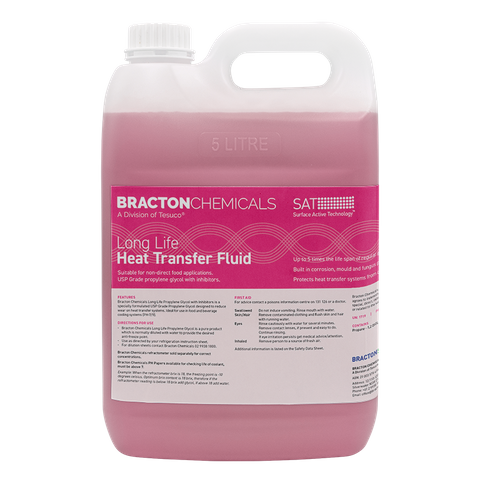 BRACTON LONG LIFE HEAT TRANSFER FLUID PROPYLENE GLYCOL