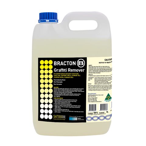 GRAFFITI REMOVAL So Safe YELLOW LABEL 3X5LT