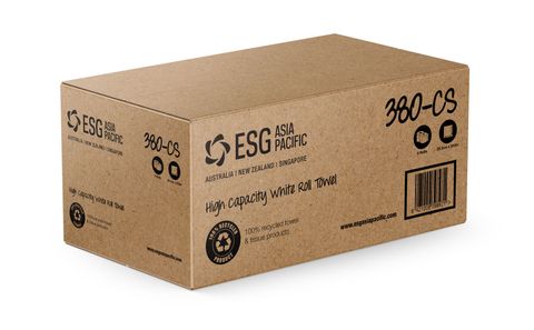 PAPER ROLL TOWEL CONTROLLED USE 243 M ROLL 6/CTN - WHITE