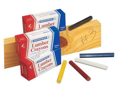 Lumber Crayon - White  (Minimum Buy 12)