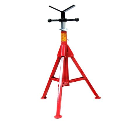 Folding Leg Pipe Stand V Head - plumBOSS