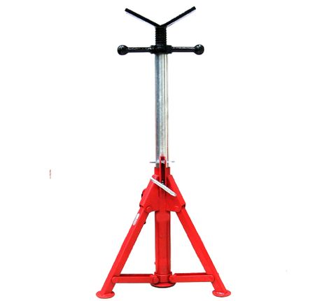 Short Folding Leg Pipe Stand V Head