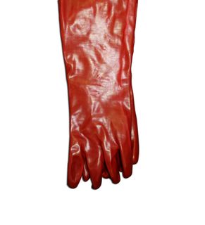 Red Acid Gloves 45cm Pair