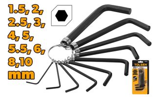 HEX ON RING SET 10PCS