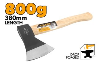 HATCHET (WOODEN HANDLE) 800G