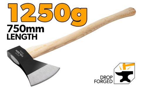 HATCHET (WOODEN HANDLE) 1250G